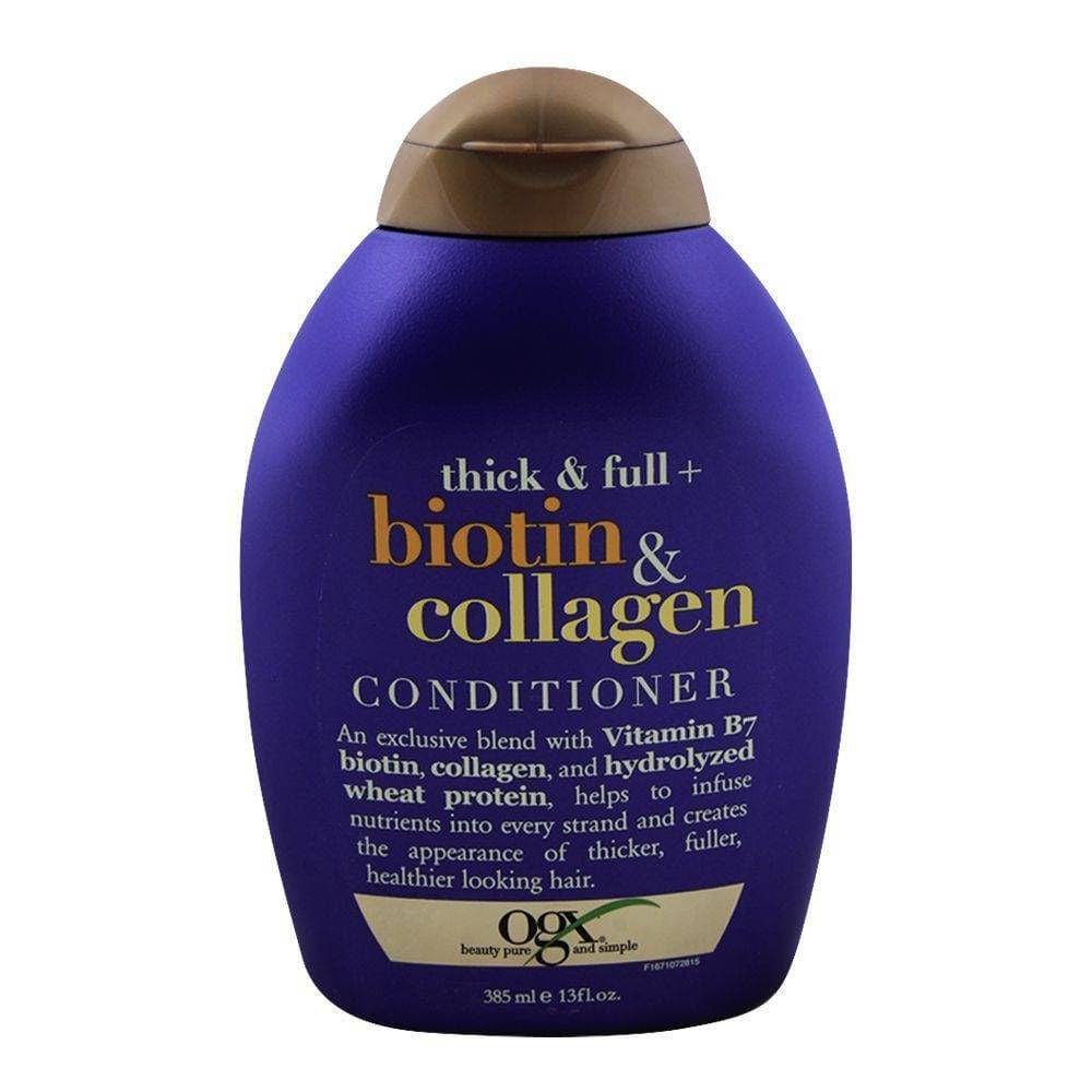 OGX Conditioner Thick & Fuill Biotin & Collagen (Sulphate Free) 385 Ml