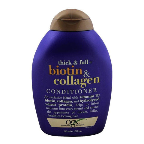 OGX Conditioner Thick & Fuill Biotin & Collagen (Sulphate Free) 385 Ml