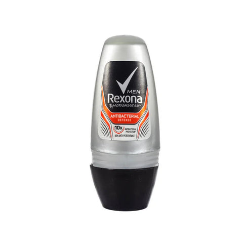 REXONA DEODORANT ROLL ON MEN ANTIBACTERIAL DEFENSE 50ML