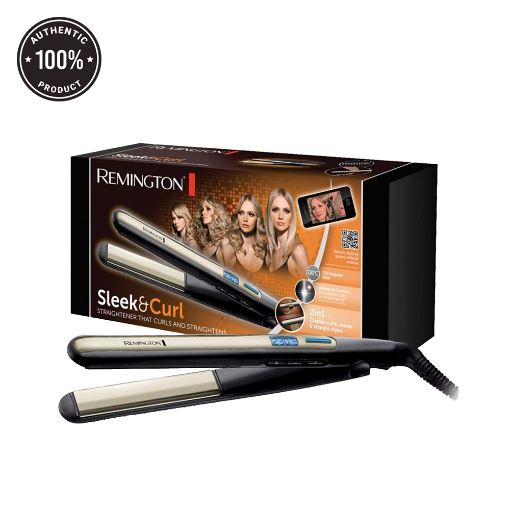 Remington- S6500 Sleek & Curl Hair Straightener