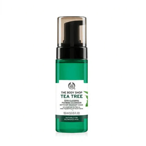 THE BODY SHOP TEA TREE SKIN CLEARING FOAMING CLEANSER 5OZ/150ML