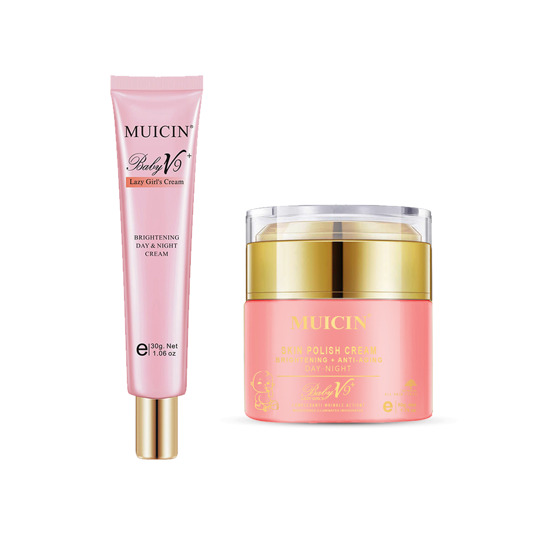 MUICIN - Baby V9+ Skin Polish Cream, Efficient Glow