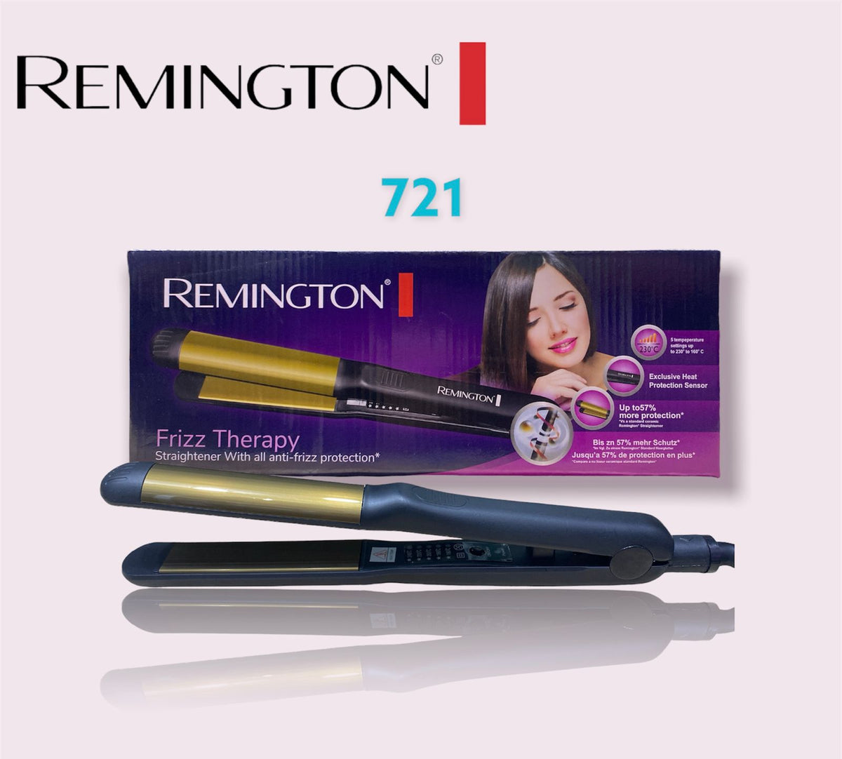 Say Goodbye to Frizzy Hair with Remington Frizz Therapy Hair Straightener – Get Smooth and Sleek Hair with Ease