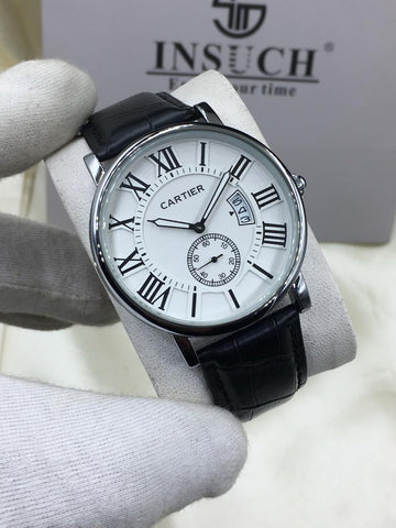 CARTIER FORMAL STRAP WATCH