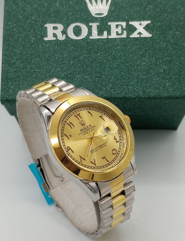 ROLEX ARABIC FIGURE CHAIN WATCH