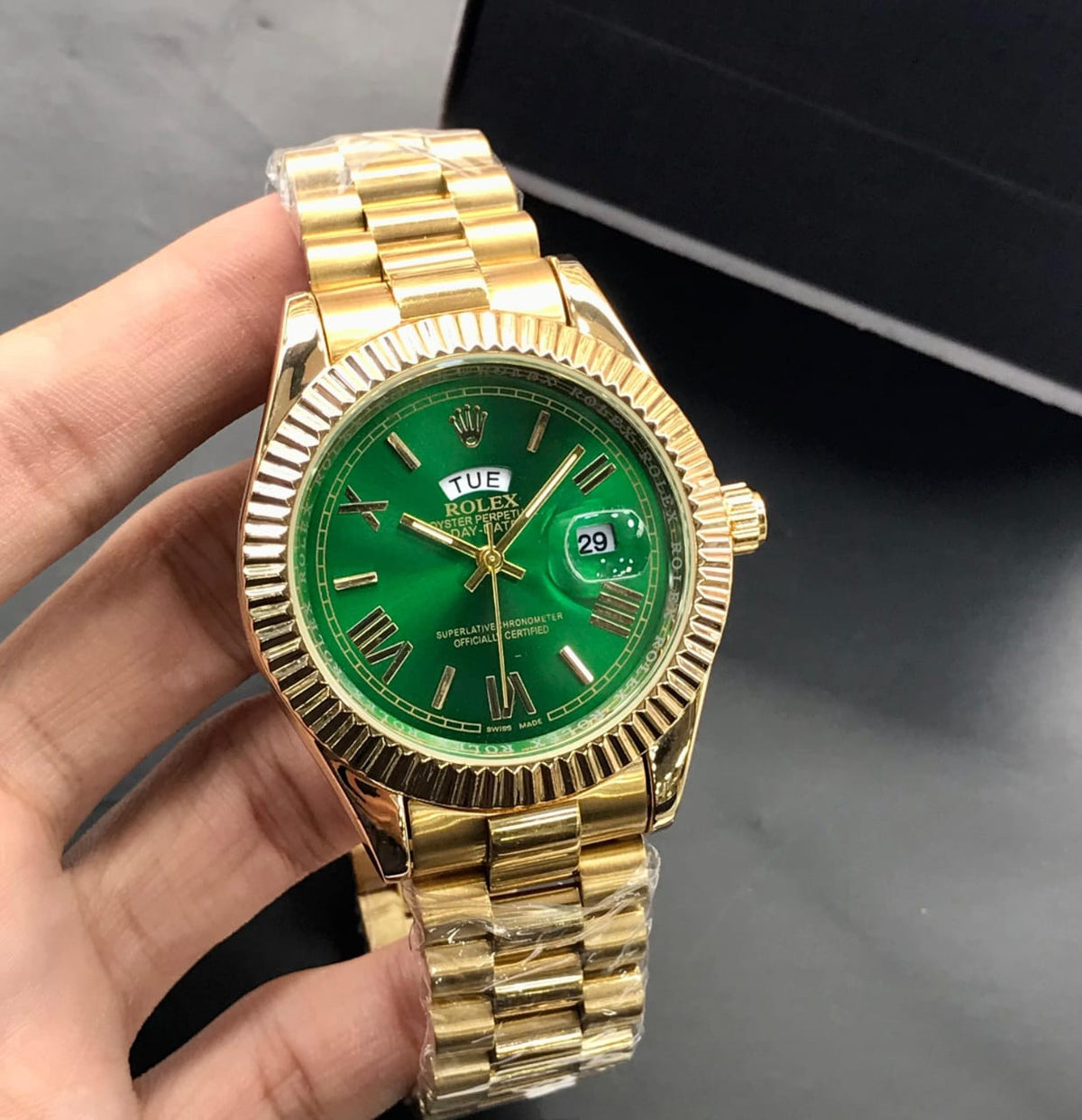 ROLEX  Mens Watch Roman Model Original Fitting