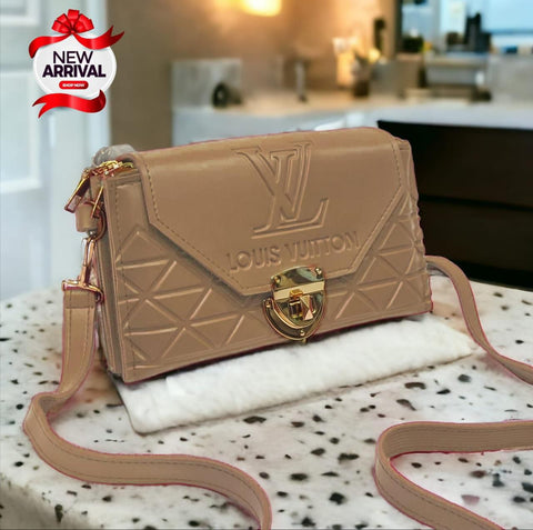 LV Tripple Zipper Cross Body Bag