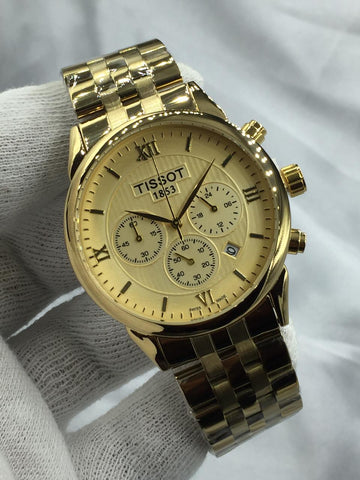 TISSOT Stainless steel case and master lock