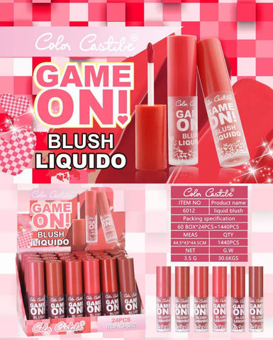 Color Castle Liquid Blush Set of 6pc