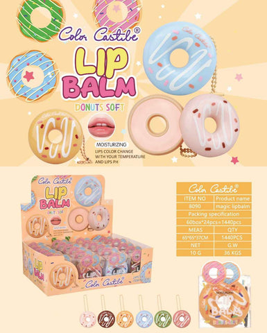 Color Castle Donut Lip Balm