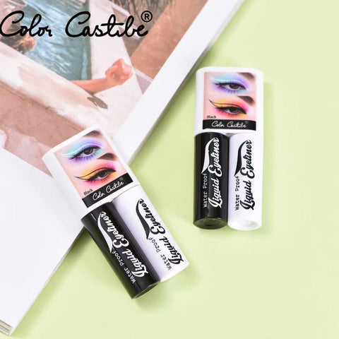 Color Castle Water Proof 2 in 1 Liquid Eye Liner