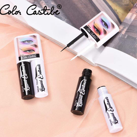 Color Castle Water Proof 2 in 1 Liquid Eye Liner