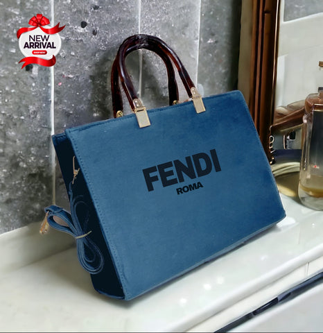 Fendi Acrylic Handle Shoulder Bag