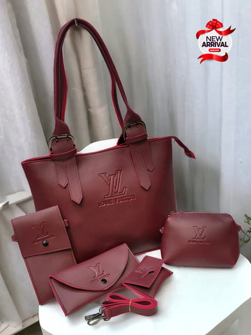 LV 5 Pcs Big Size Totte Bag