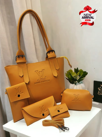 LV 5 Pcs Big Size Totte Bag