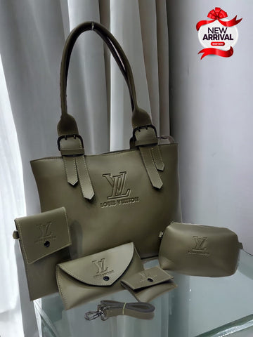 LV 5 Pcs Big Size Totte Bag