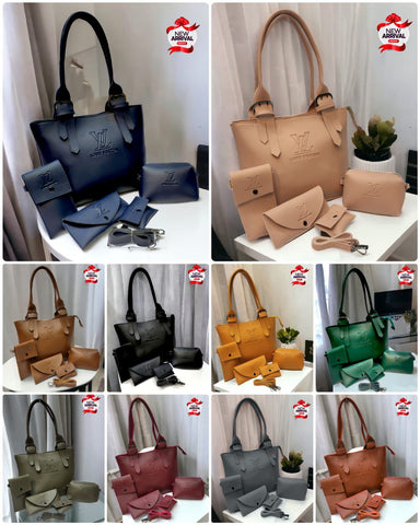 LV 5 Pcs Big Size Totte Bag