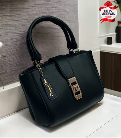 Dior Front Lock Shoulder Bag