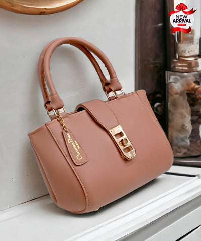 Dior Front Lock Shoulder Bag