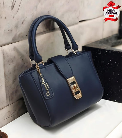 Dior Front Lock Shoulder Bag