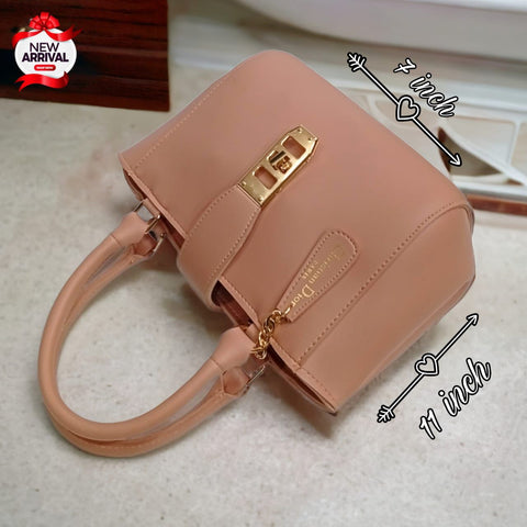 Dior Front Lock Shoulder Bag