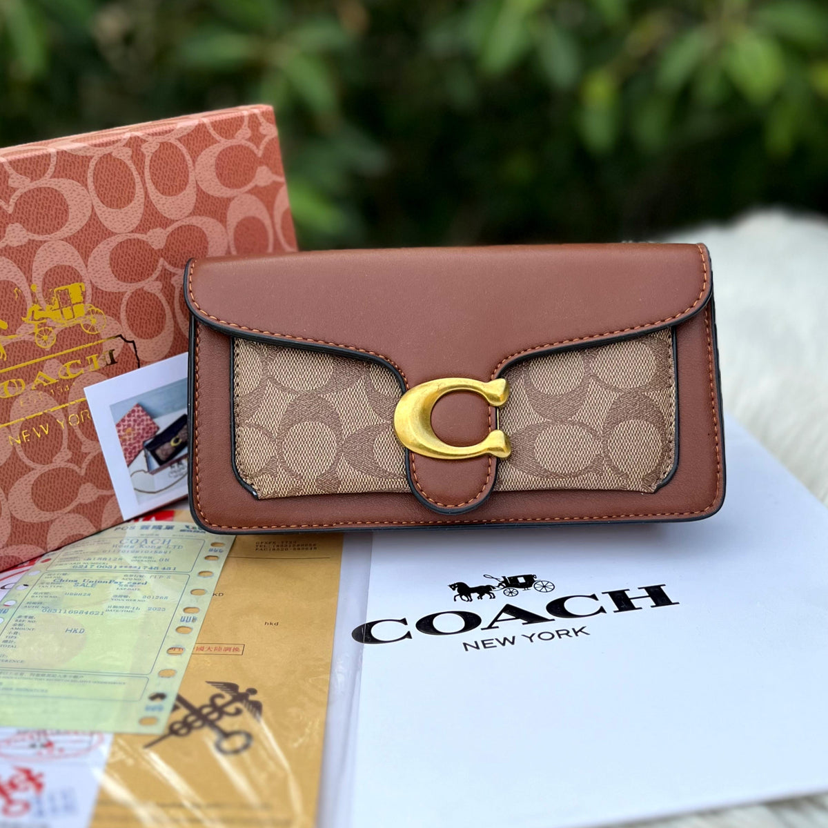 Coach Brand Imported Cross Body Bag