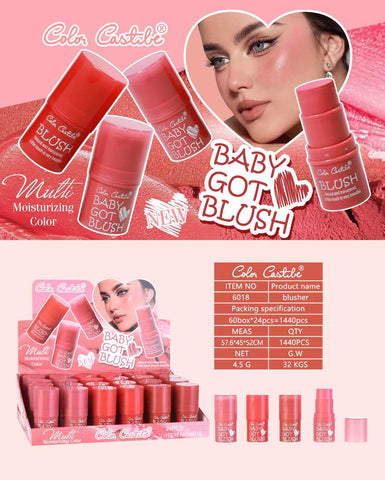 Color Castle Blush Stick Set of 3 Colors  