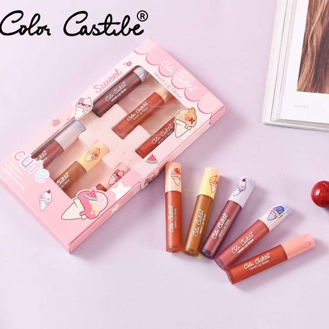 Color Castle Matte Long Lasting Gloss Set of 6 pcs 