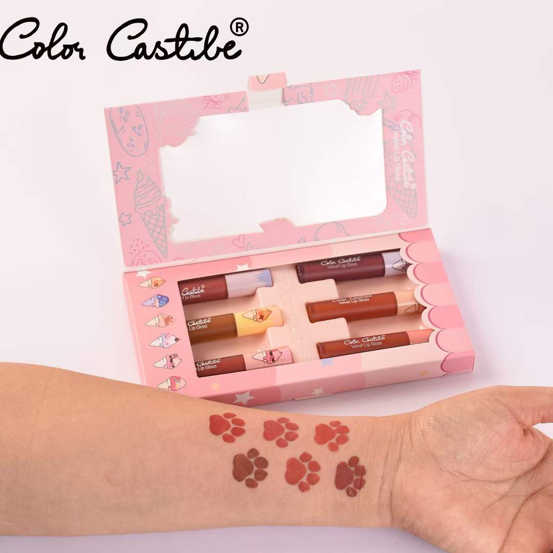 Color Castle Matte Long Lasting Gloss Set of 6 pcs 