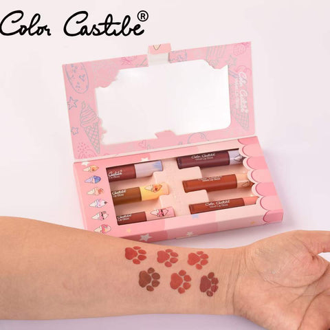 Color Castle Matte Long Lasting Gloss Set of 6 pcs 