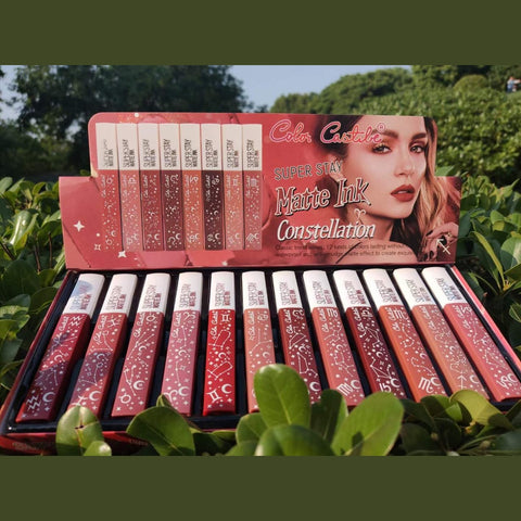 Colour Castle Super Stay Matte ink Set of 12 