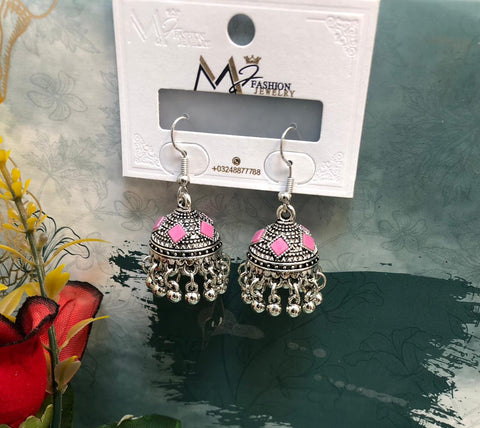 Jhumki Style Earrings Pair