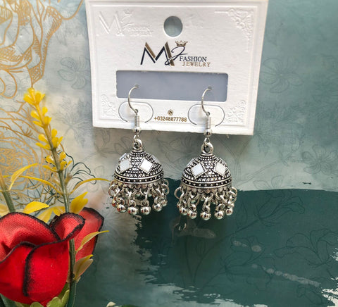 Jhumki Style Earrings Pair