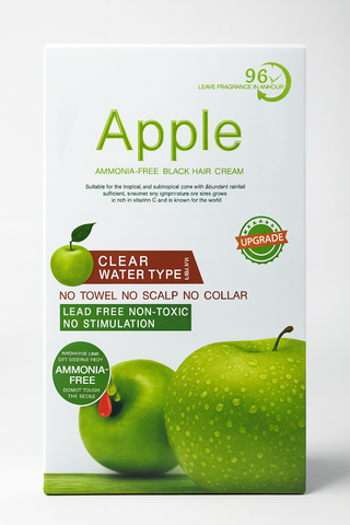 Apple Hair Color – No Ammonia Dark Brown Long-Lasting Hair Dye