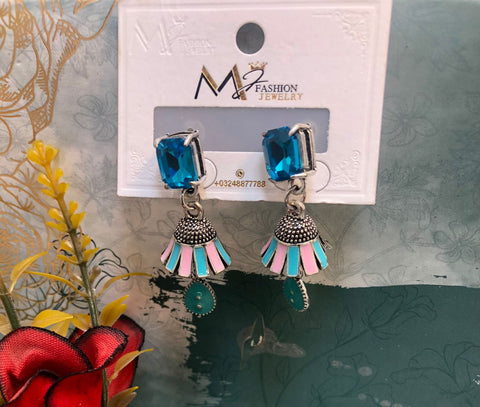 New Jhumki Style Earrings Pair