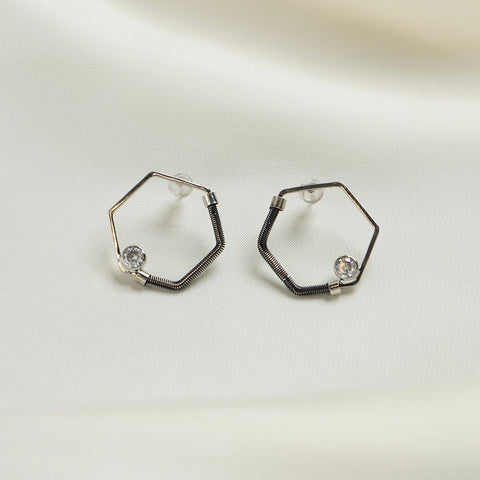 Shein- Geometric Ear Studs
