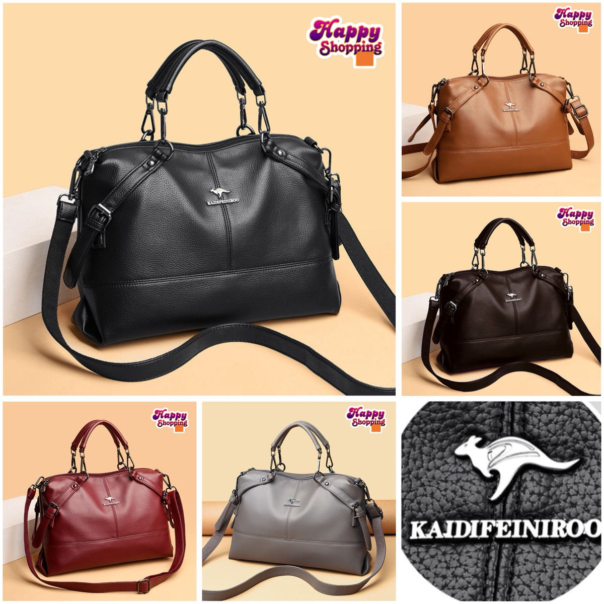 Kangroo High Quality Bag With Unique Handle For Girls