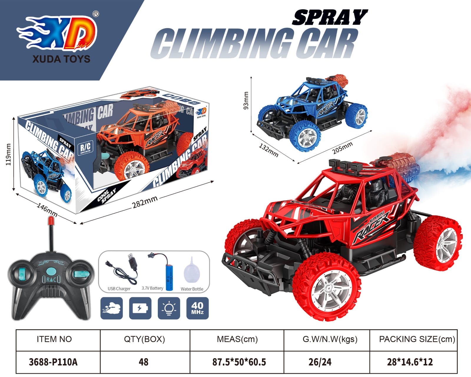 Crazy stunt remote+watch car - Spireclick