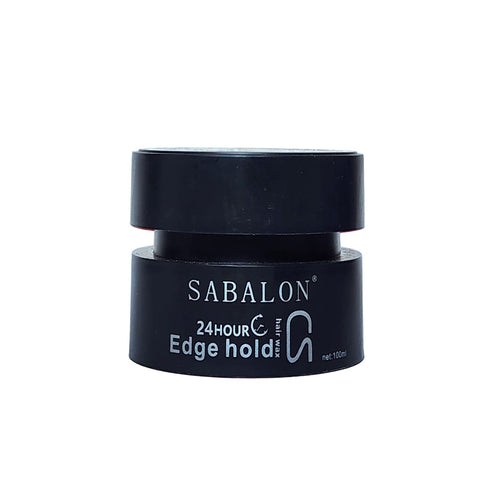 Sabalon Hair Wax 24 Hour Professional Styling System , Hair Styling Wax For Edge Hold Sculpting 100Ml Black