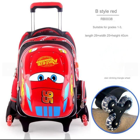 Car Character trolly Bag