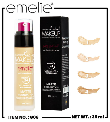 Emelie Matte Foundation SPF20+++