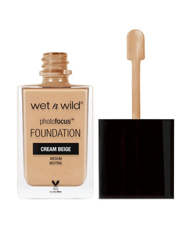 Wet n Wild- Photo Focus Liquid Foundation- Cream Beige