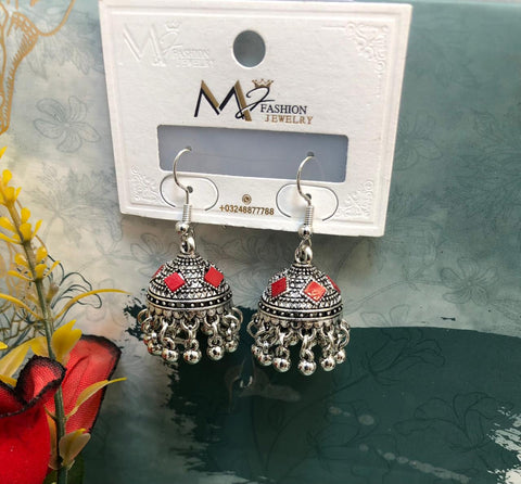 Jhumki Style Earrings Pair