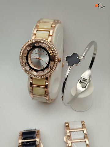 MICHAEL KORS  WOMENS COLLECTION  WATCH +BANGLE