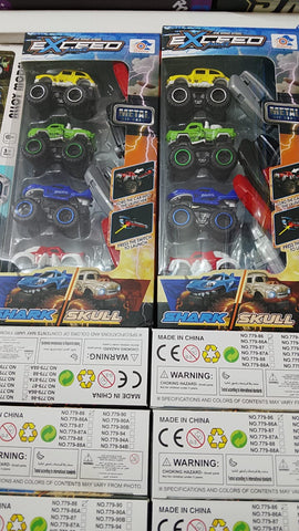 4pcs hotwheel