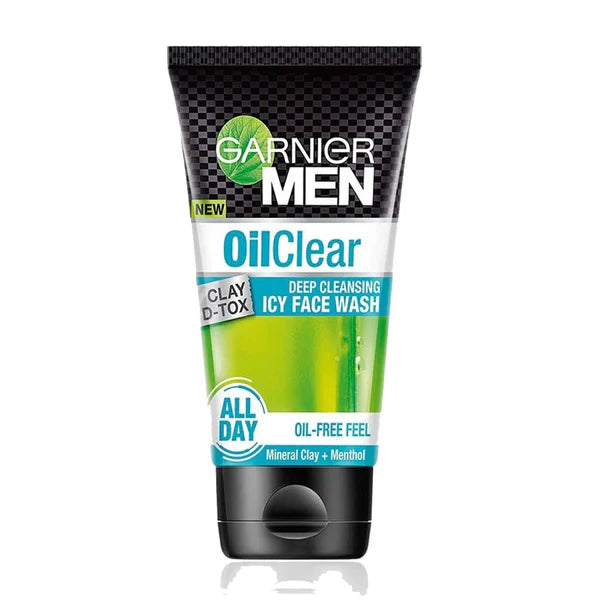 Garnier Men Oil Clear Deep Cleansing Icy Face Wash 50ml