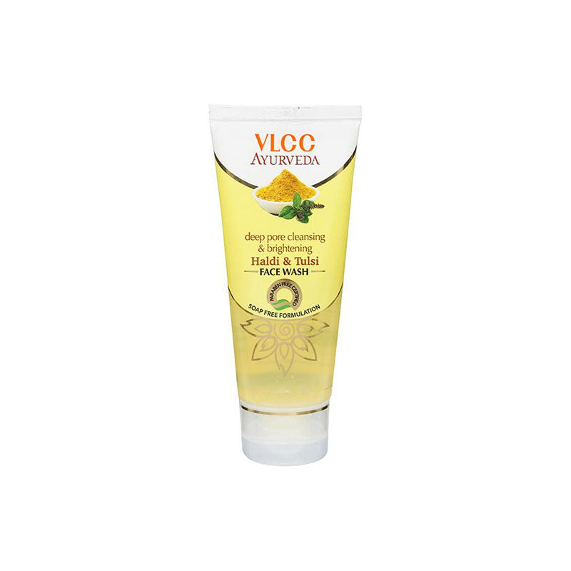 VLCC Deep Pore Cleansing & Brightening Haldi & Tulsi Face Wash 50Ml