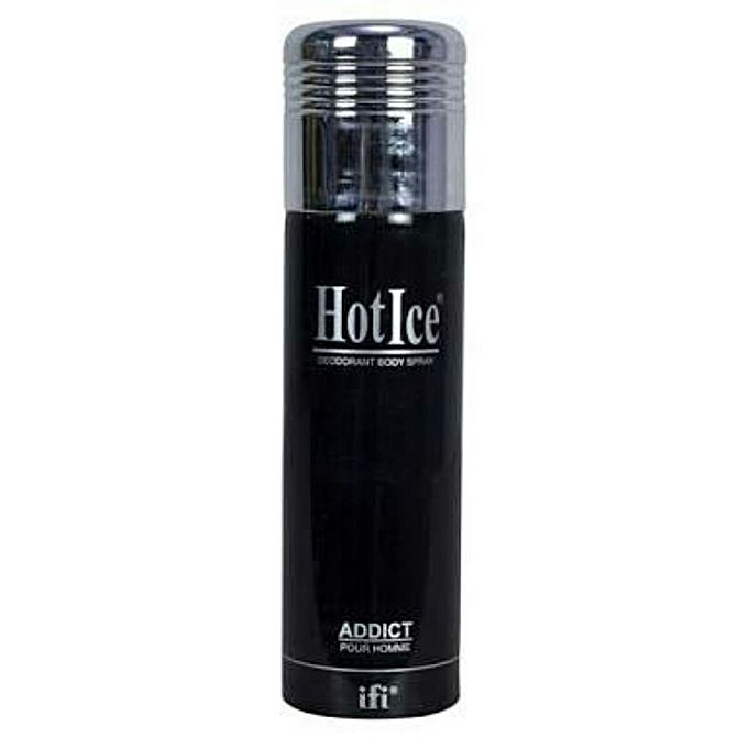 HotIce Addict Homme Deodorant Body Spray, For Men, 200ml