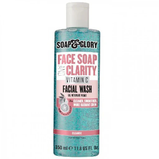 Soap & Glory Face Soap and Clarity Vitamin C Face Wash 350ml