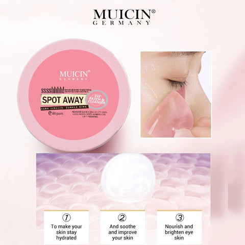 MUICIN - Spot Away Clarifying Eye Patches & Cleanser - Targeted Eye Care